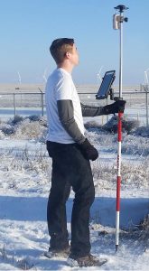 Collecting a ground control point (GCP) with Arrow GNSS receiver