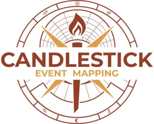 GNSS for Architecture, Engineering, and Construction (AEC) 2 Candlestick mapping logo