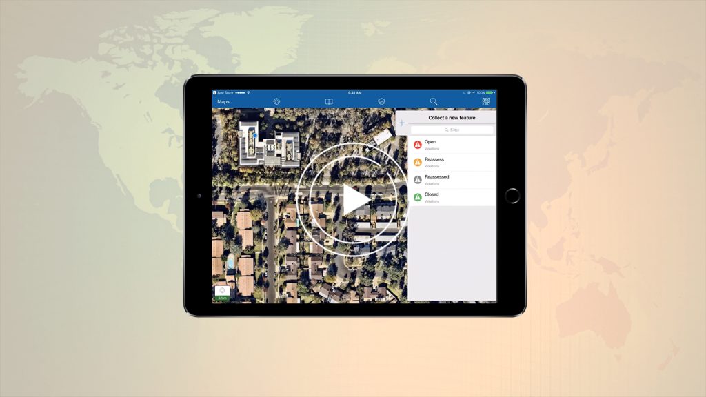 ArcGIS Collector Webinar- Getting started with high-accuracy data collection GPS GNSS GIS Esri video ipad
