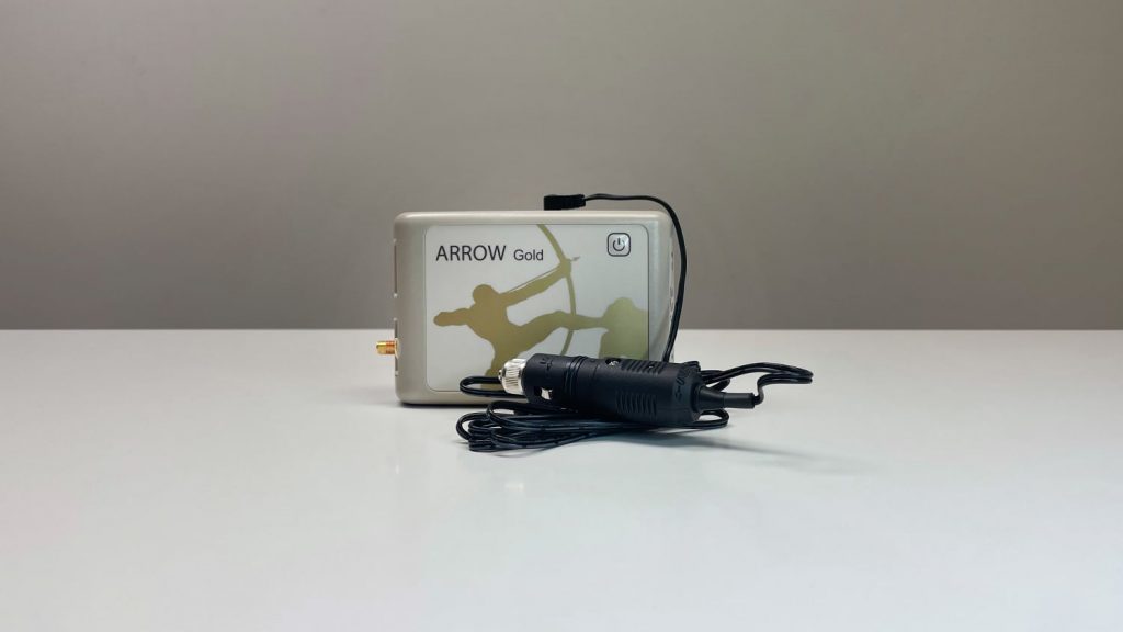 Eos Arrow Gold GNSS Receiver and Car Charger Cable