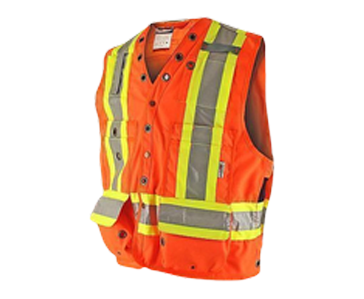 High-visibility survey vest (available in L and XL) Eos Arrow GPS GIS GNSS Accessories