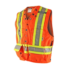 High-visibility survey vest (available in L and XL) Eos Arrow GPS GIS GNSS