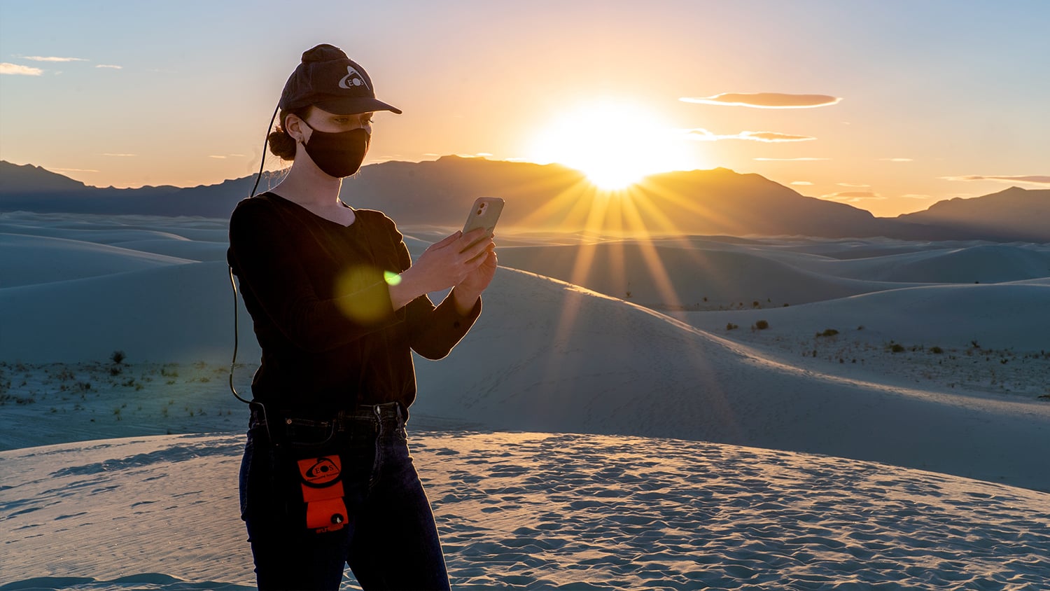 In the Field at White Sands National Park