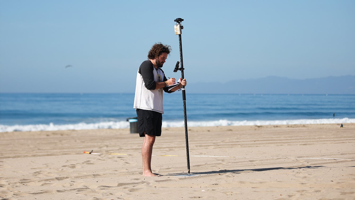 Max Callahan Mapping Drone Imagery with the Eos Arrow Gold+ GNSS Receiver on the California Coast with ArcGIS Field Maps on IPhone