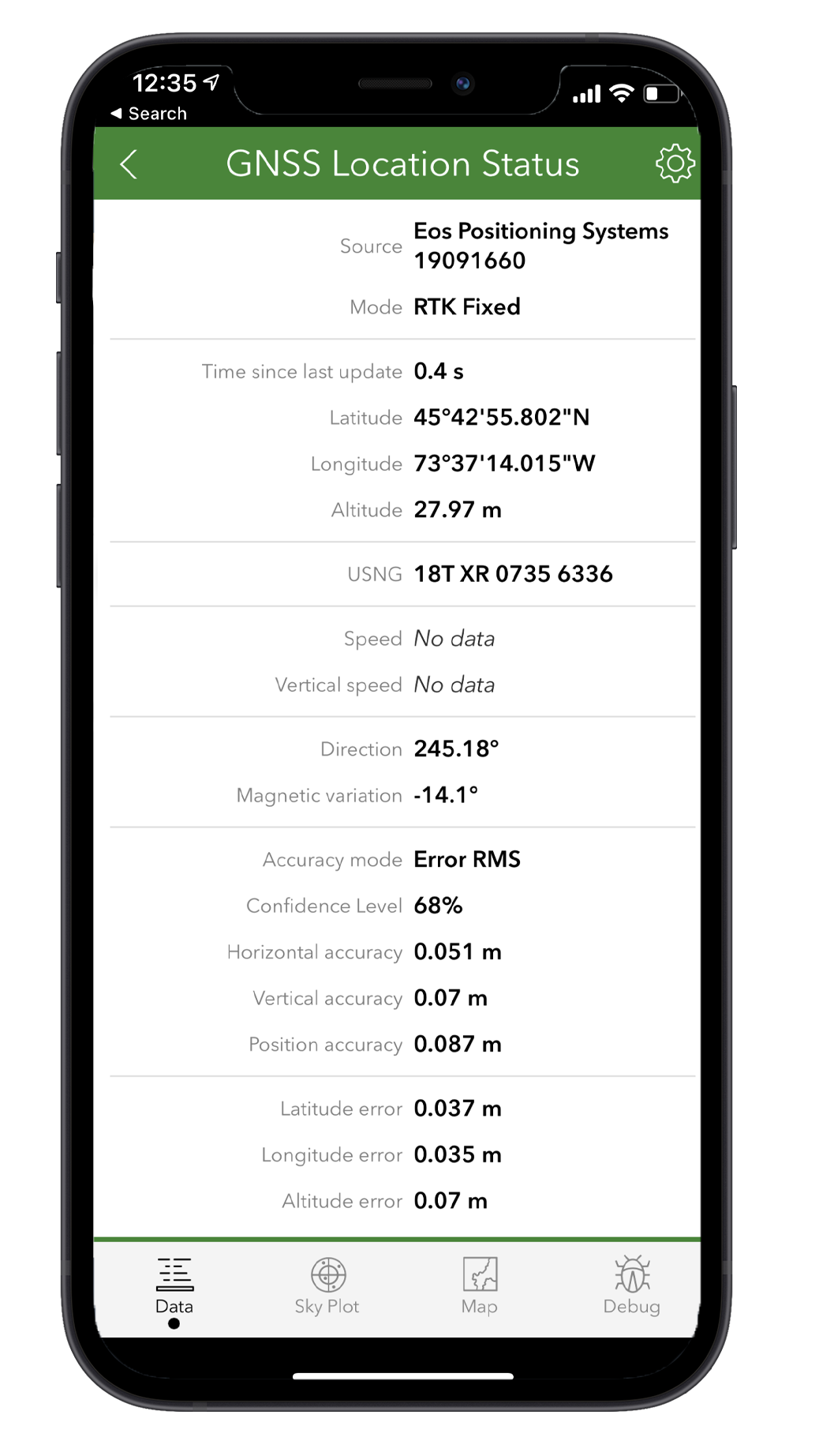 Eos Arrow Partner App Esri ArcGIS Survey123 GPS GNSS GIS data collection