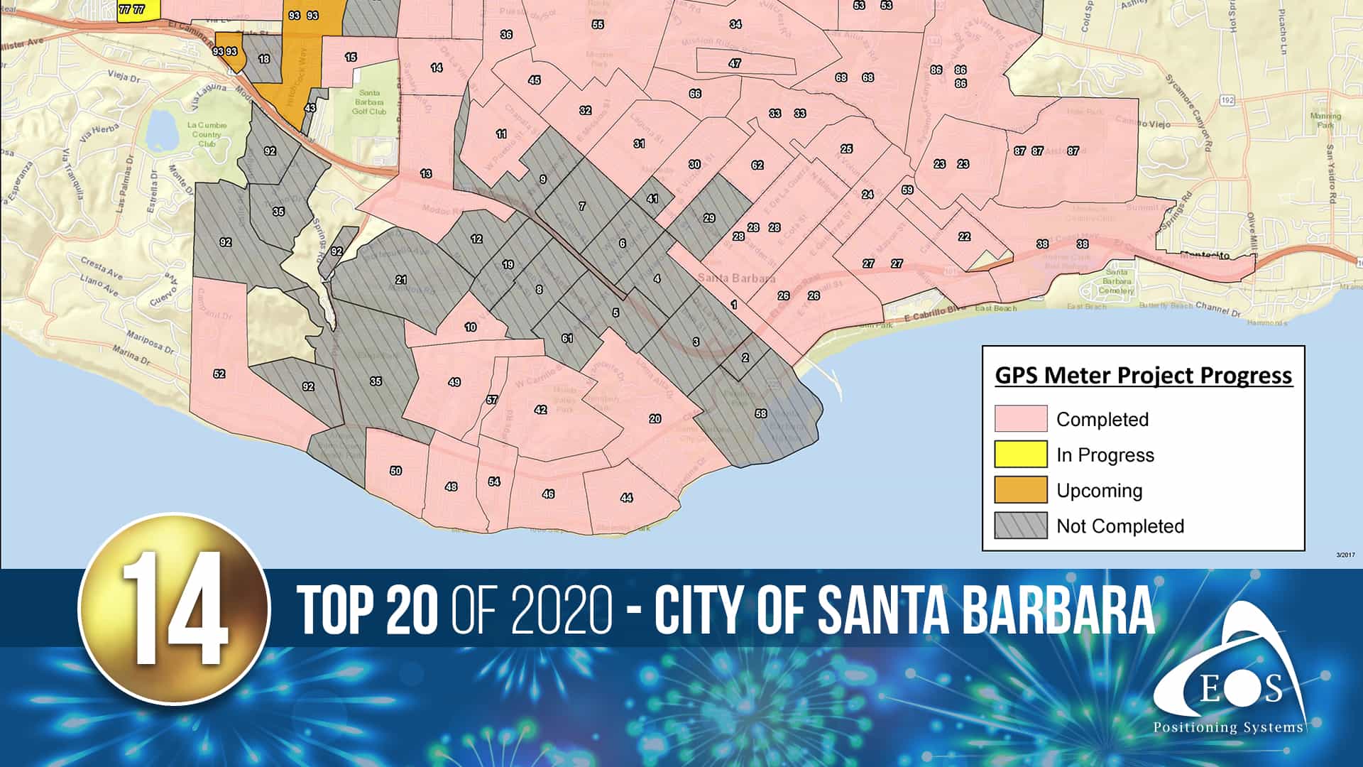Eos Positioning Systems blog top articles of 2020: 14 - City of Santa Barbara
