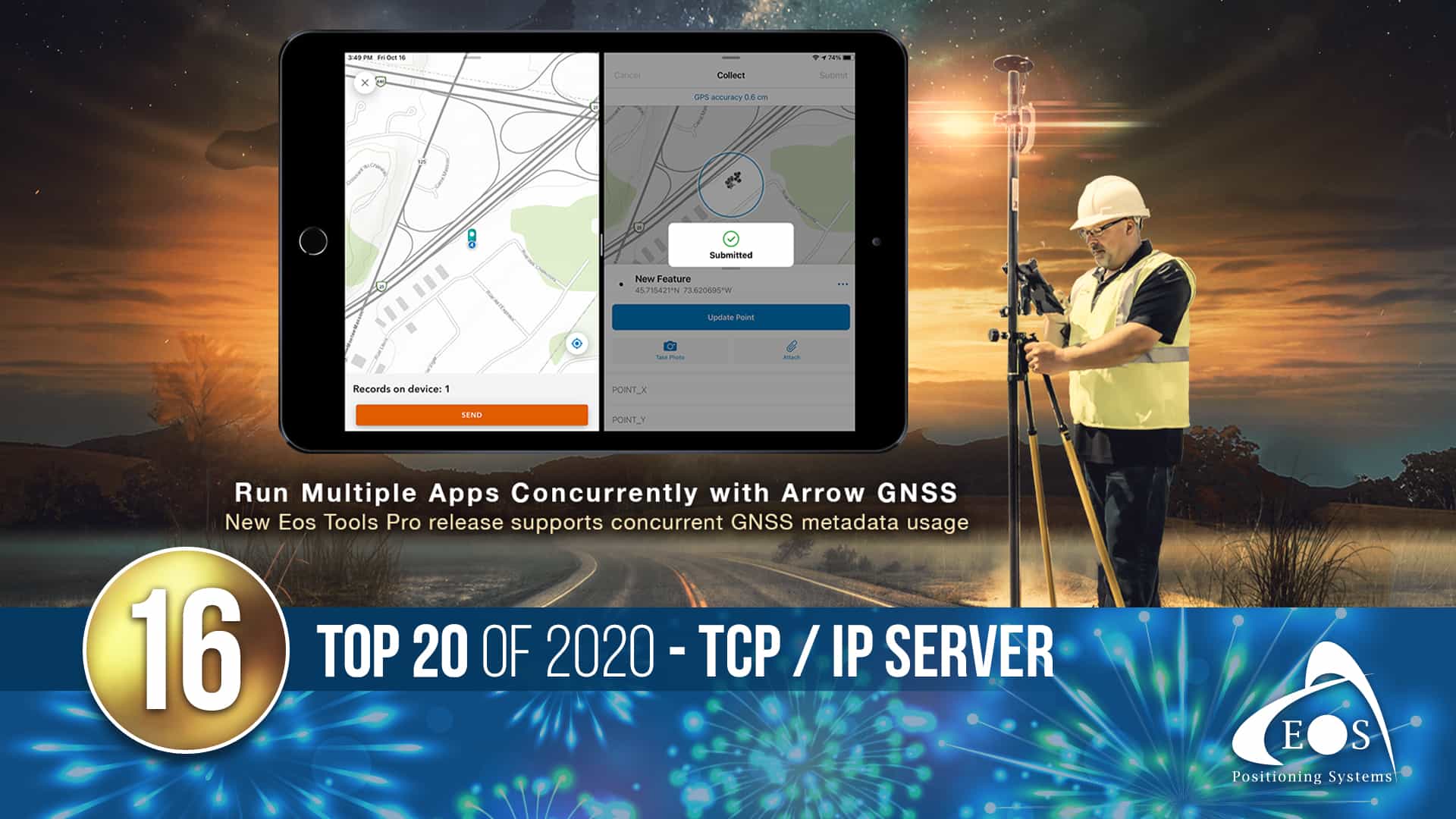 Eos Positioning Systems blog top articles of 2020: 16 - TCP _ IP Server