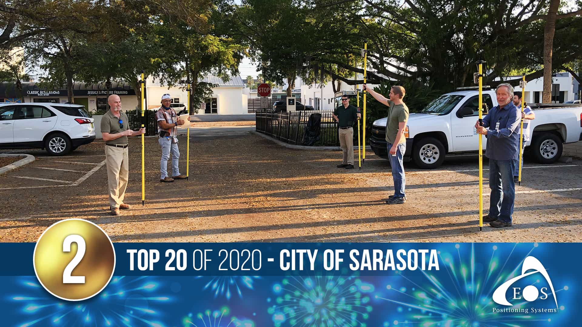 Eos Positioning Systems blog top articles of 2020: 2 - City of Sarasota