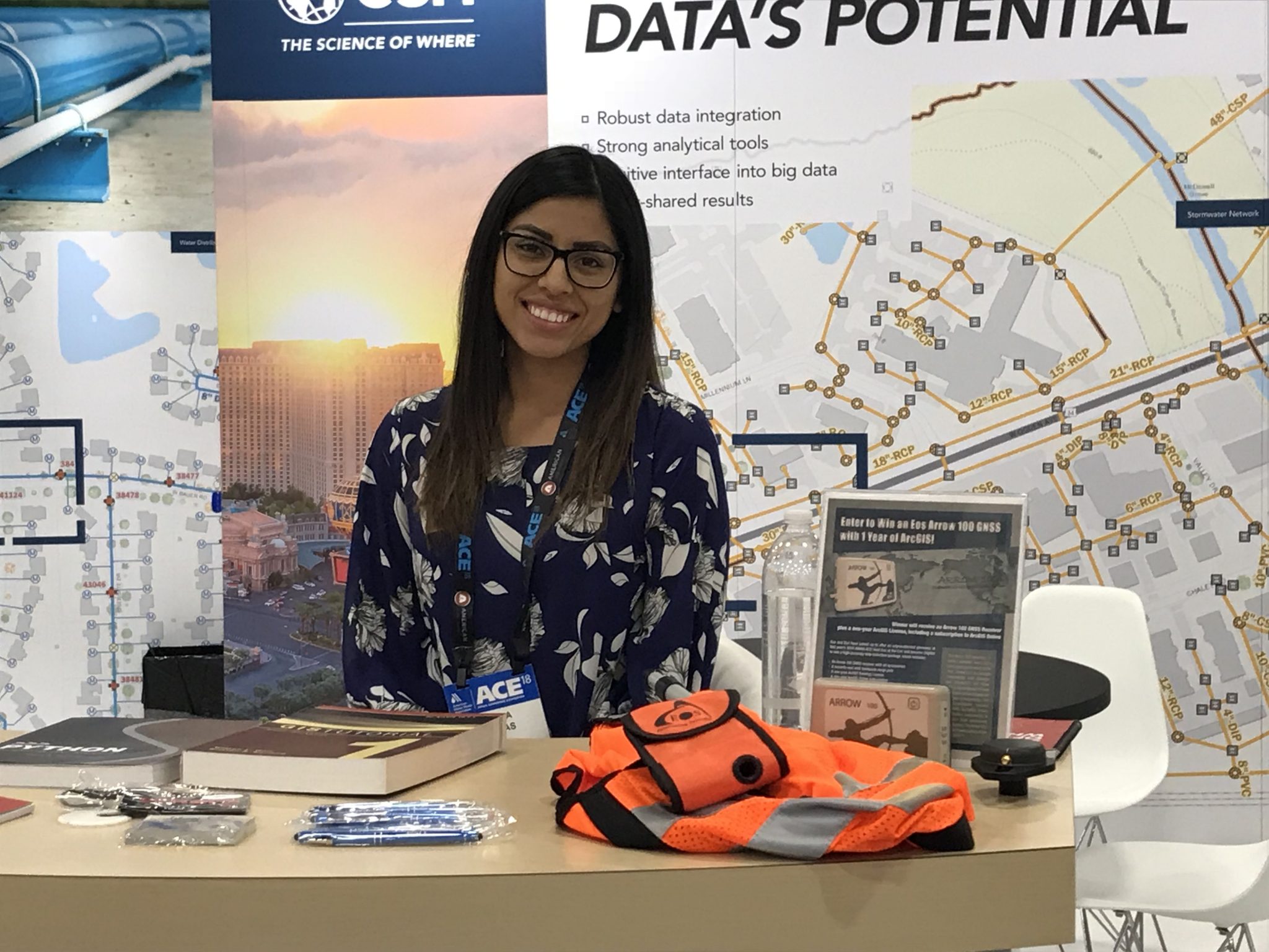 2018 AWWA ACE Esri Giveaway - Maria Lamas