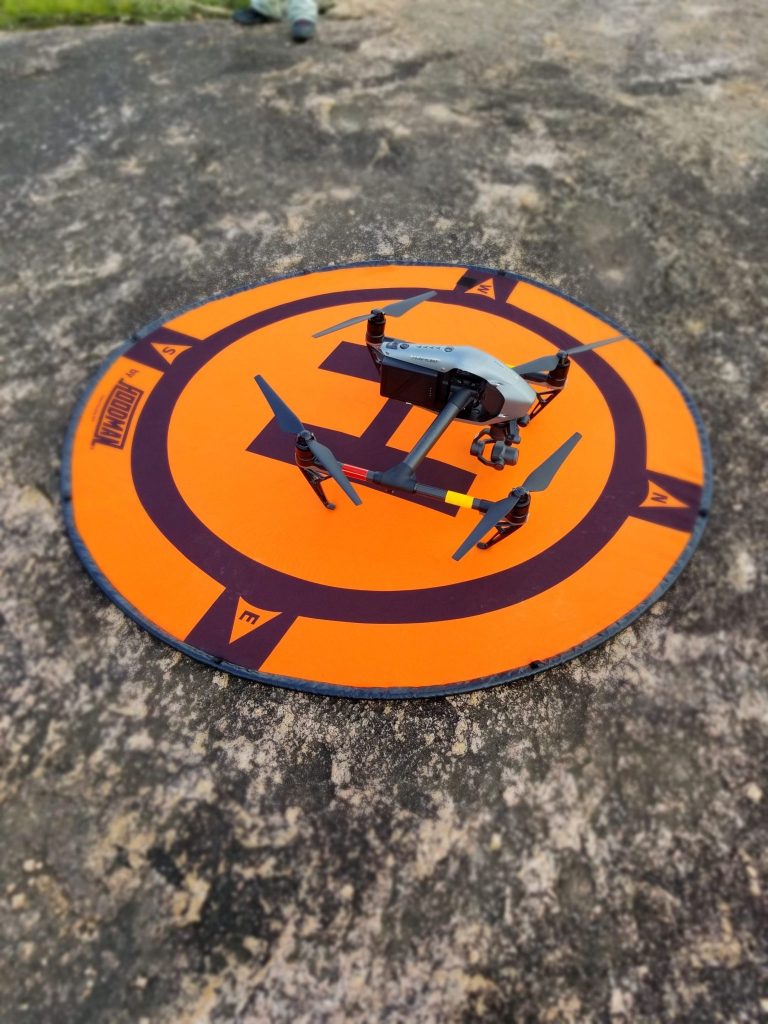 FIELD PHOTO - CASE STUDY - RAPTOR AERIAL SERVICES - Setting Ground Control Points (GCP); Texas Drone Consultancy Uses Arrow Gold for Ground Control Points (GCP)