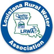 How to Find Eos at the 2019 LRWA Conference in Lake Charles, LA, from July 15-18; Louisiana Rural Water Association logo