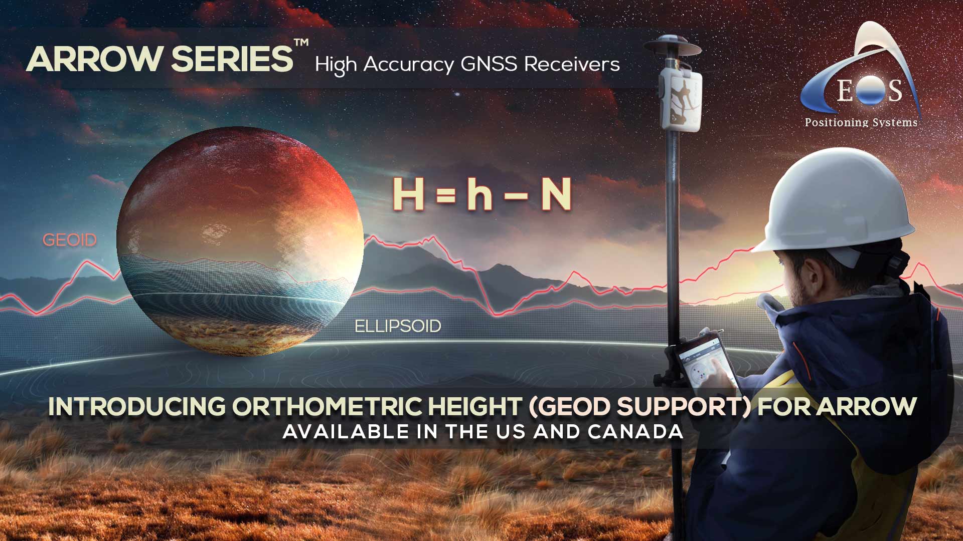 Eos Newsletter November 2018: GEOID height solution page