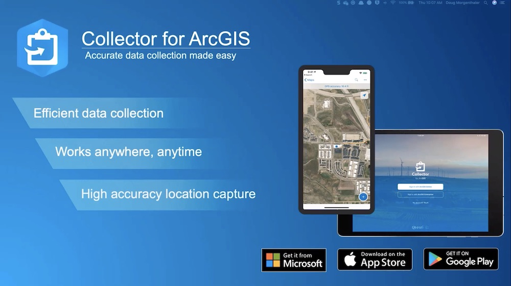 Collector for ArcGIS app