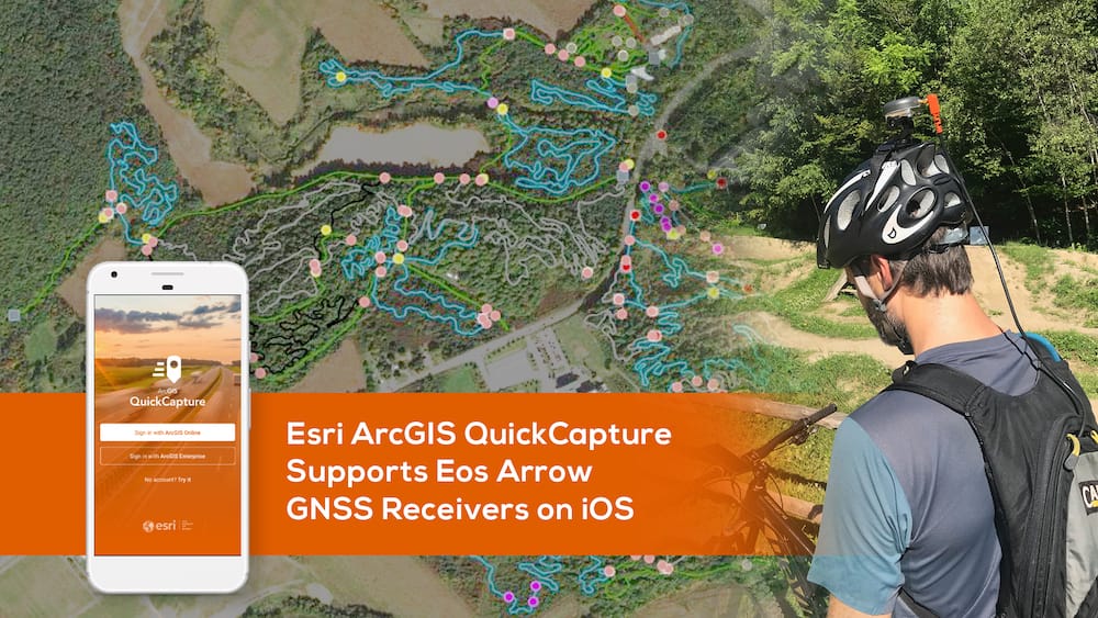 Feature Image - Press Release - Velo Quebec ArcGIS QuickCapture Eos Positioning Systems