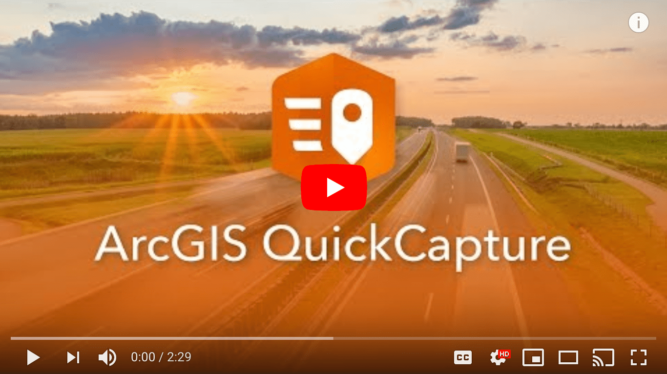 ArcGIS QuickCapture video