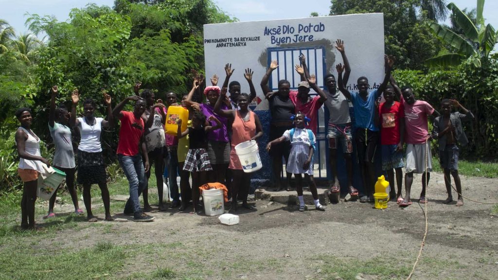 Community outreach helped Haiti Outreach double the success of water infrastructure management
