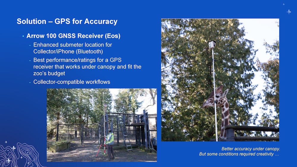 Woodland Park Zoo laser mapping project - Dan Block slide