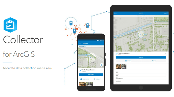 Collector ArcGIS mapping Eos GNSS