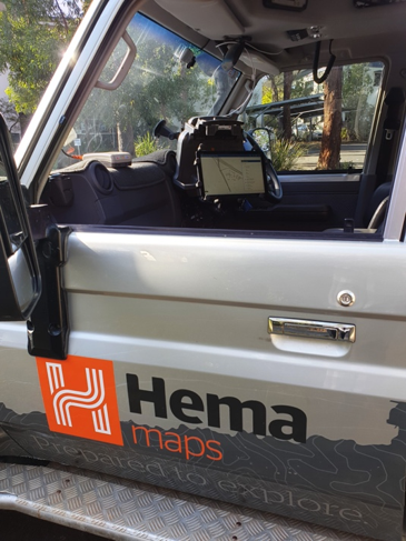 Hema Maps Australia mapping with Arrow 100 GNSS and Australia SouthPAN