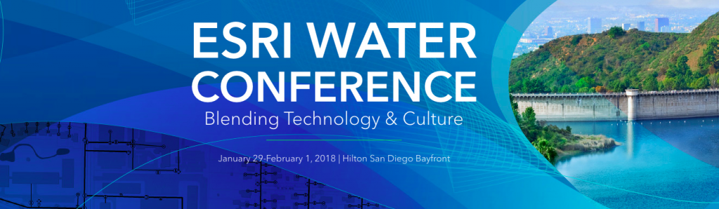 2018 Esri Water Conference Booth #9