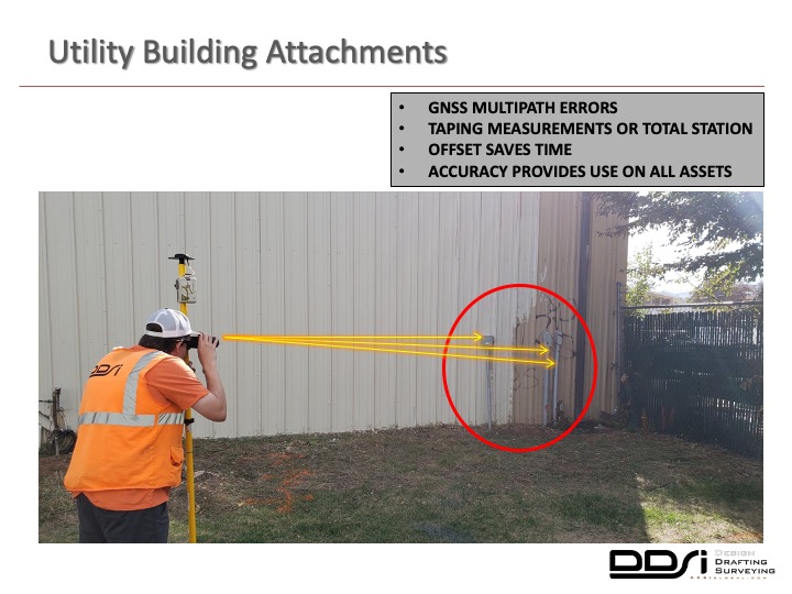 Utility Building attachments - DDSI laser mapping