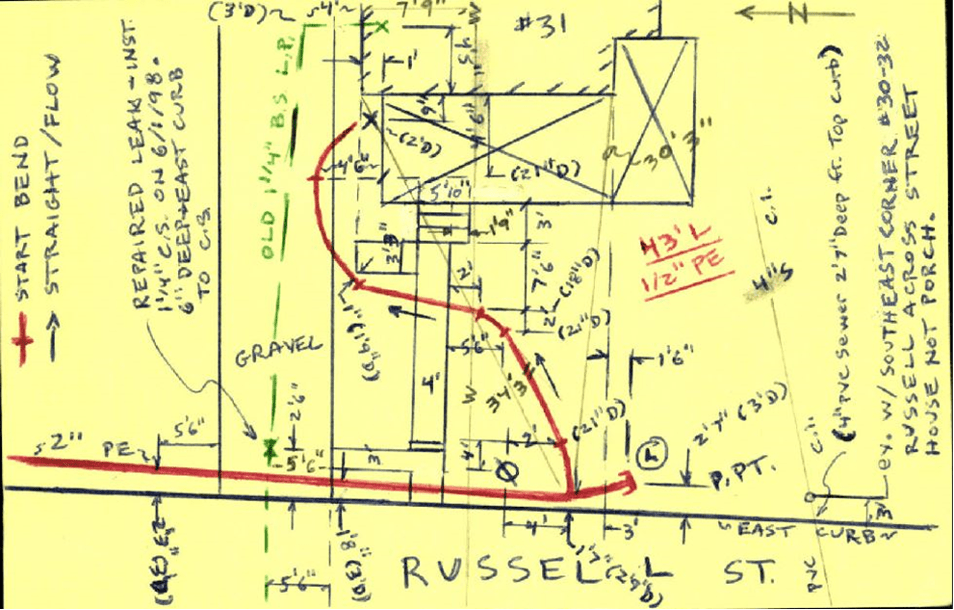 Vermont Gas 2 - paper map