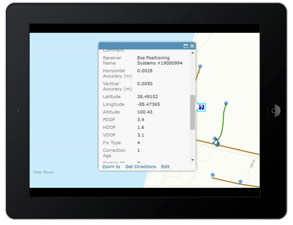 High-accuracy, real-time data collection