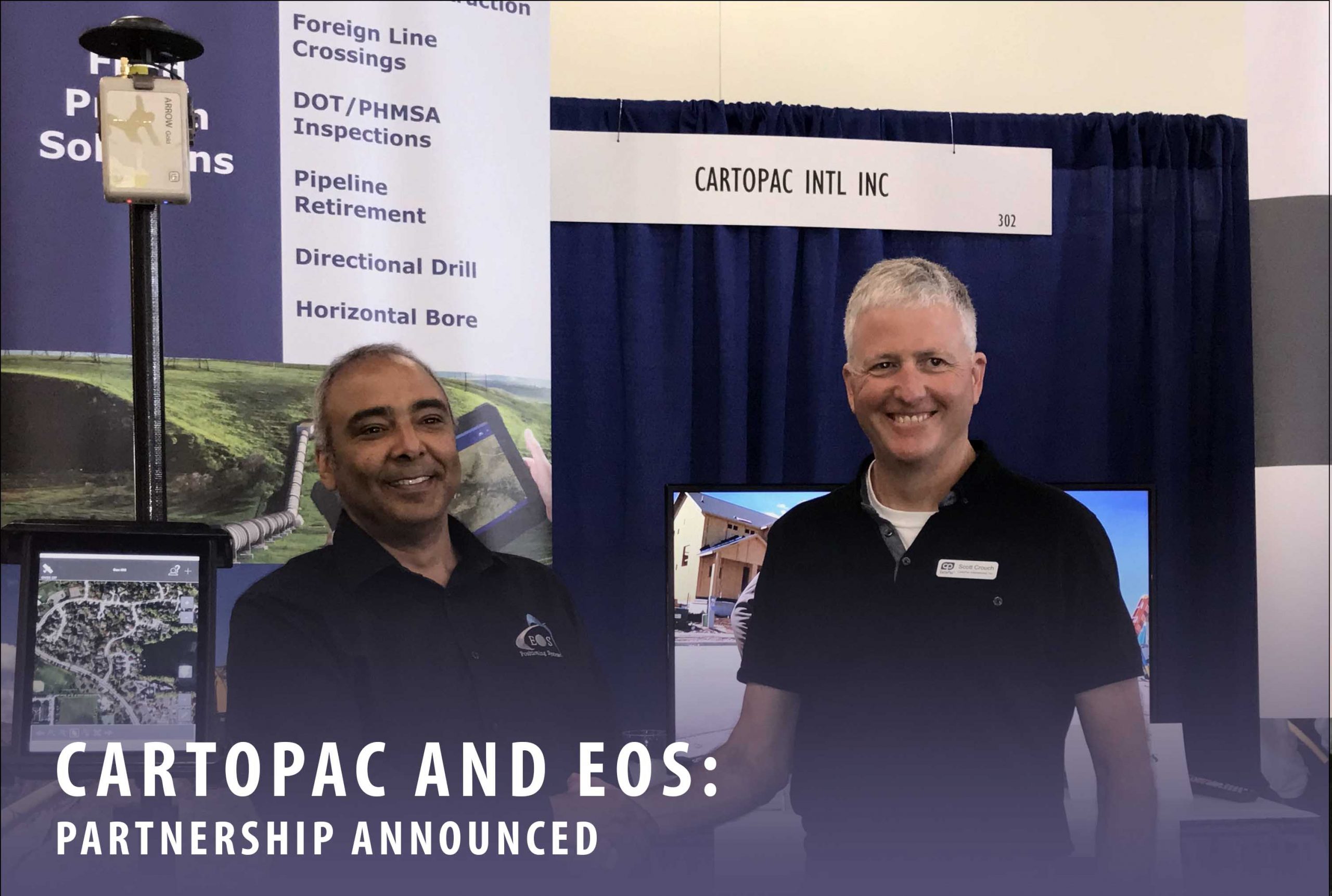 Eos and Cartopac International partnership