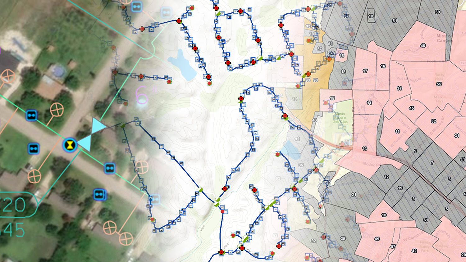 Oldham County Ky Gis Maps 5 Water Utilities Using Bluetooth Gnss Receivers - Eos