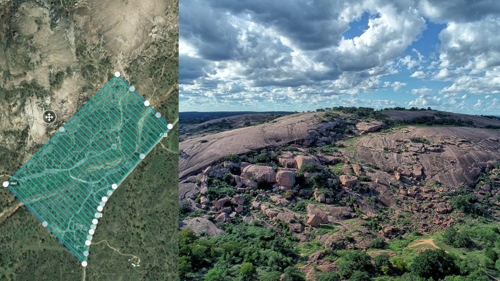 FIELD PHOTO - CASE STUDY - RAPTOR AERIAL SERVICES - Setting Ground Control Points (GCP); Texas Drone Consultancy Uses Arrow Gold for Ground Control Points (GCP)