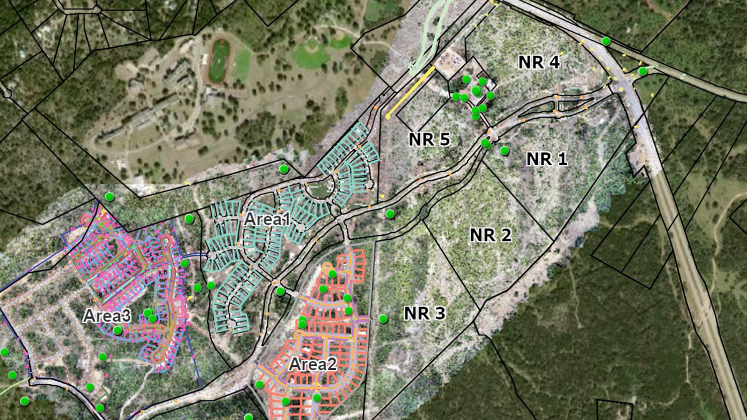 LaCima web map ArcGIS Online construction GNSS UAV Drone management