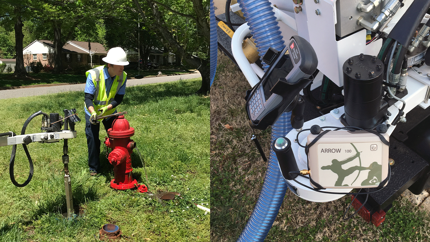 CASE STUDY - CITY OF GASTONIA Gastonia Two Rivers Utility valve exercising with Arrow 100 GNSS receivers