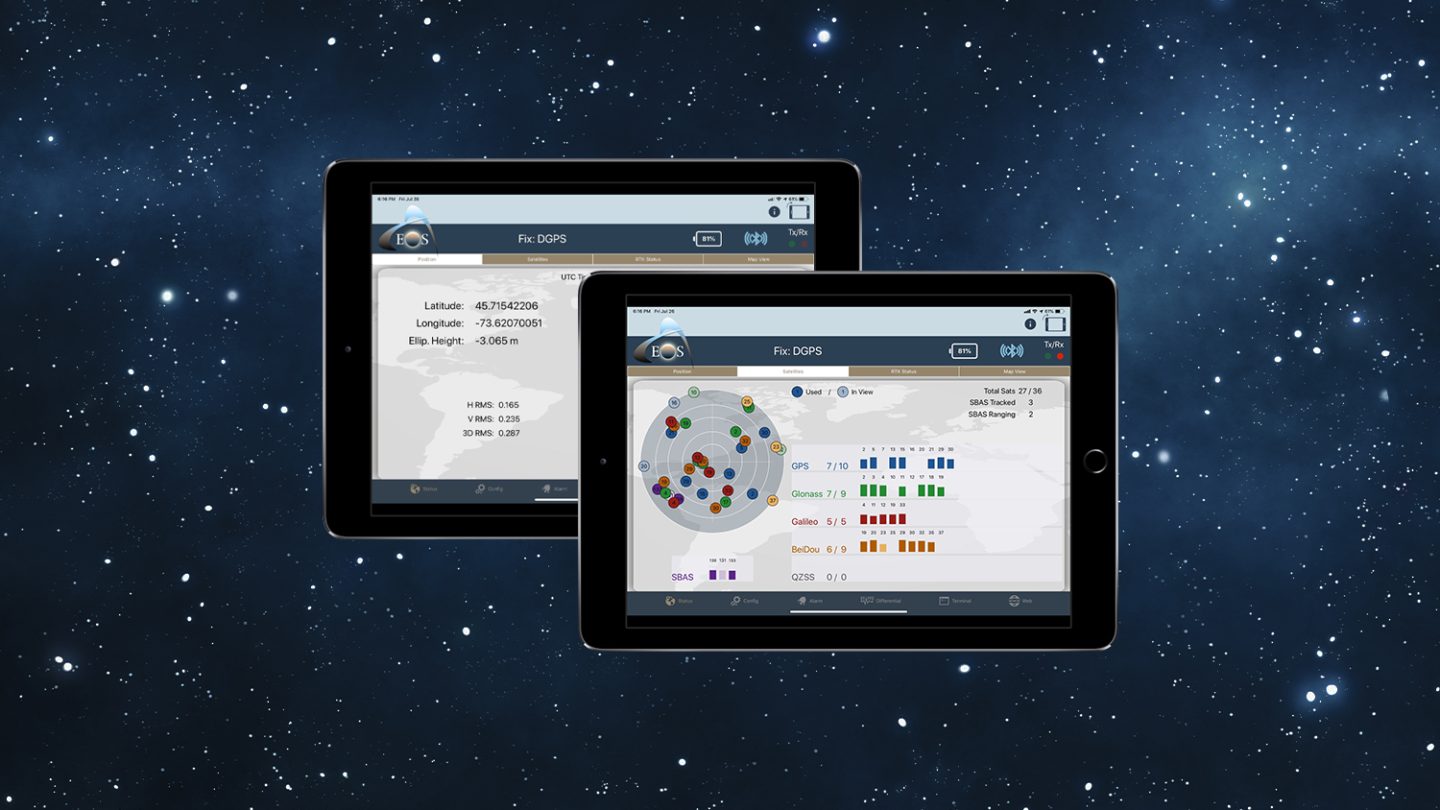 Sbas How To Use Gnss Receivers For Submeter Gnss Mapping Eos