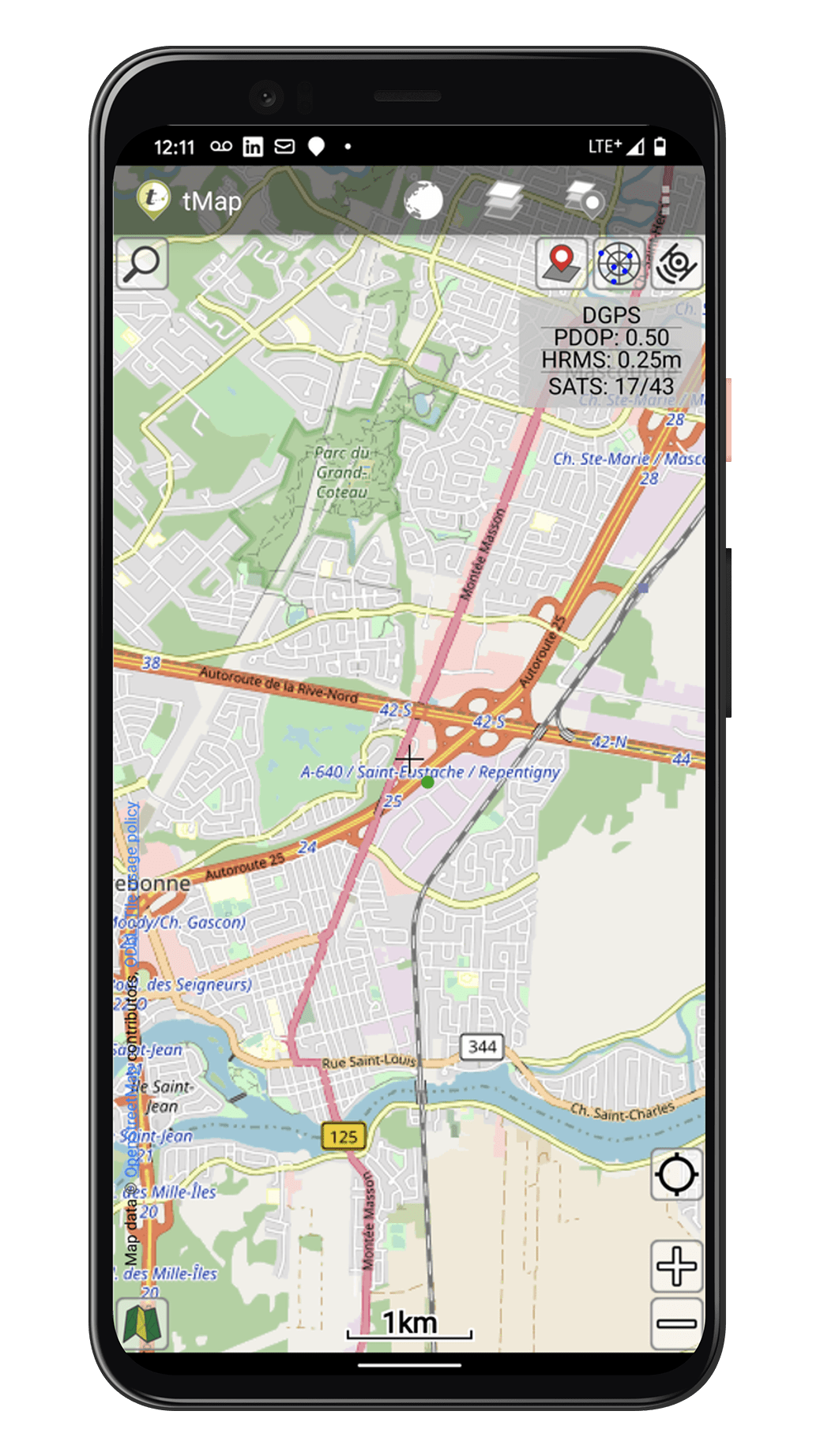 Eos Arrow Partner tMap GNSS GIS GPS data collection