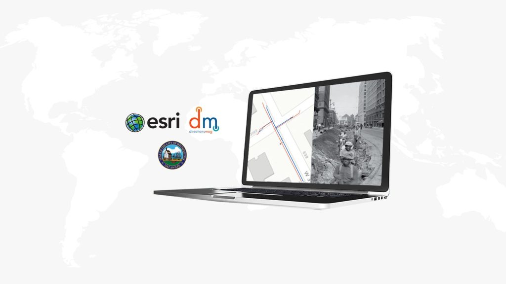Directions Magazine webinar Eos Positioning Systems, Esri, ArcGIS Field Maps, Jean-Yves Lauture, Yousre Odeh, Jeff Shaner, City of Wilmington