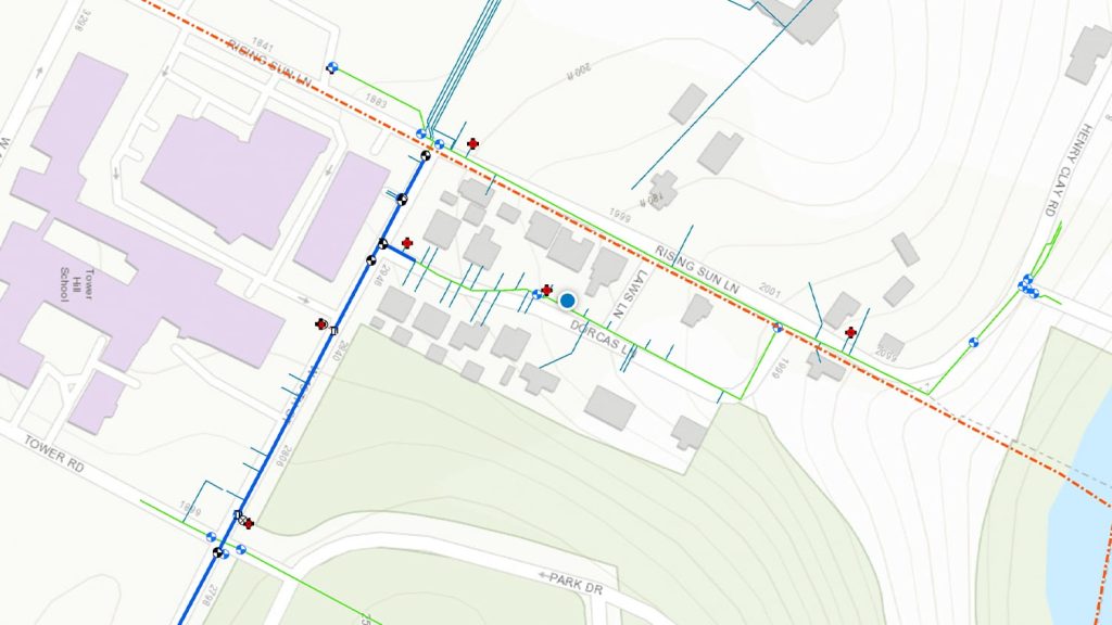 City of Wilmington Eos Arrow GNSS receivers with Esri ArcGIS Field Maps Water Utility