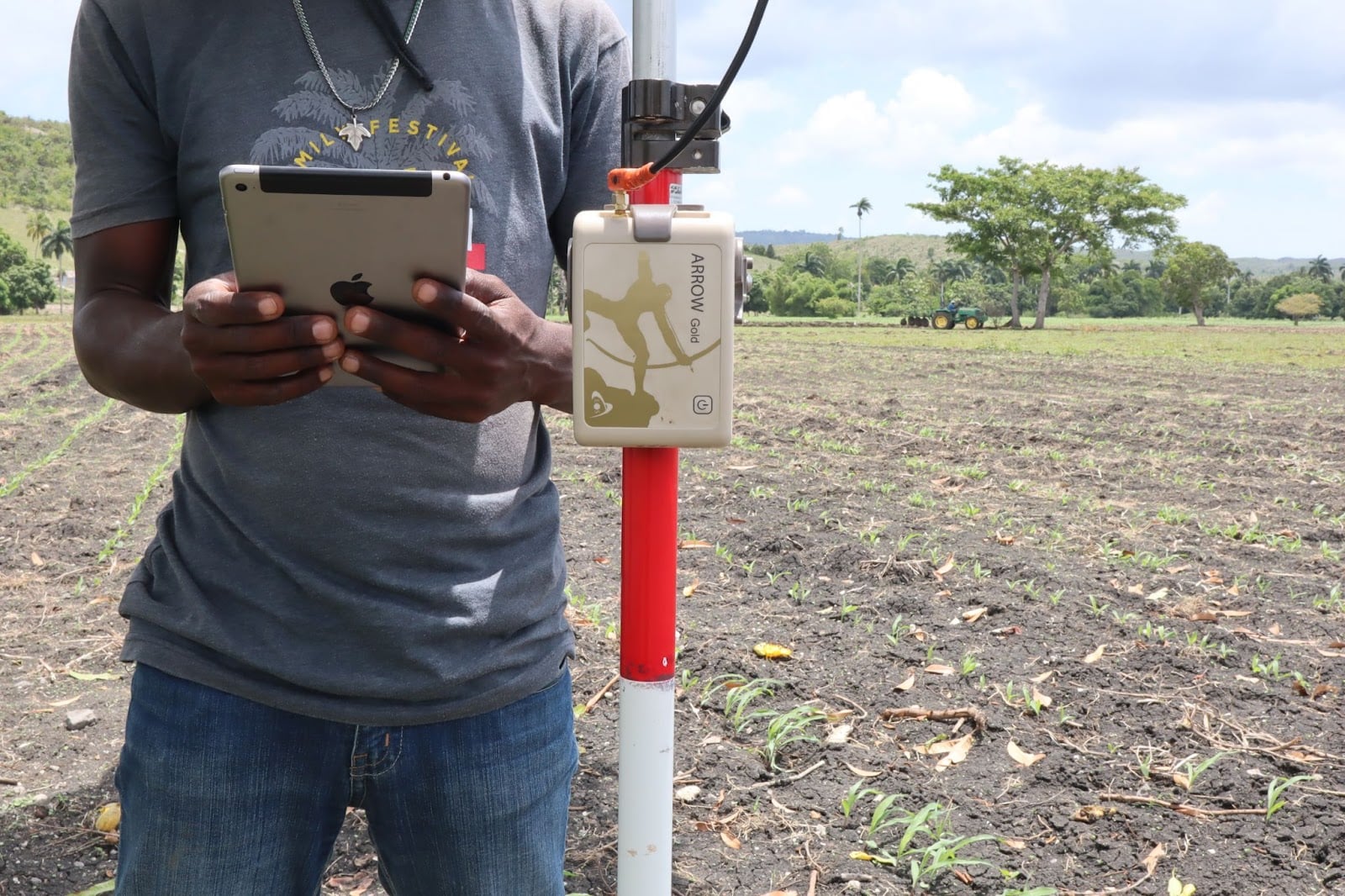 ADF Haiti Collecting Land Boundaries with Eos Arrow Gold GNSS Receiver and ArcGIS Field Maps