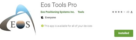 Eos Tools Pro App Download in Android Store