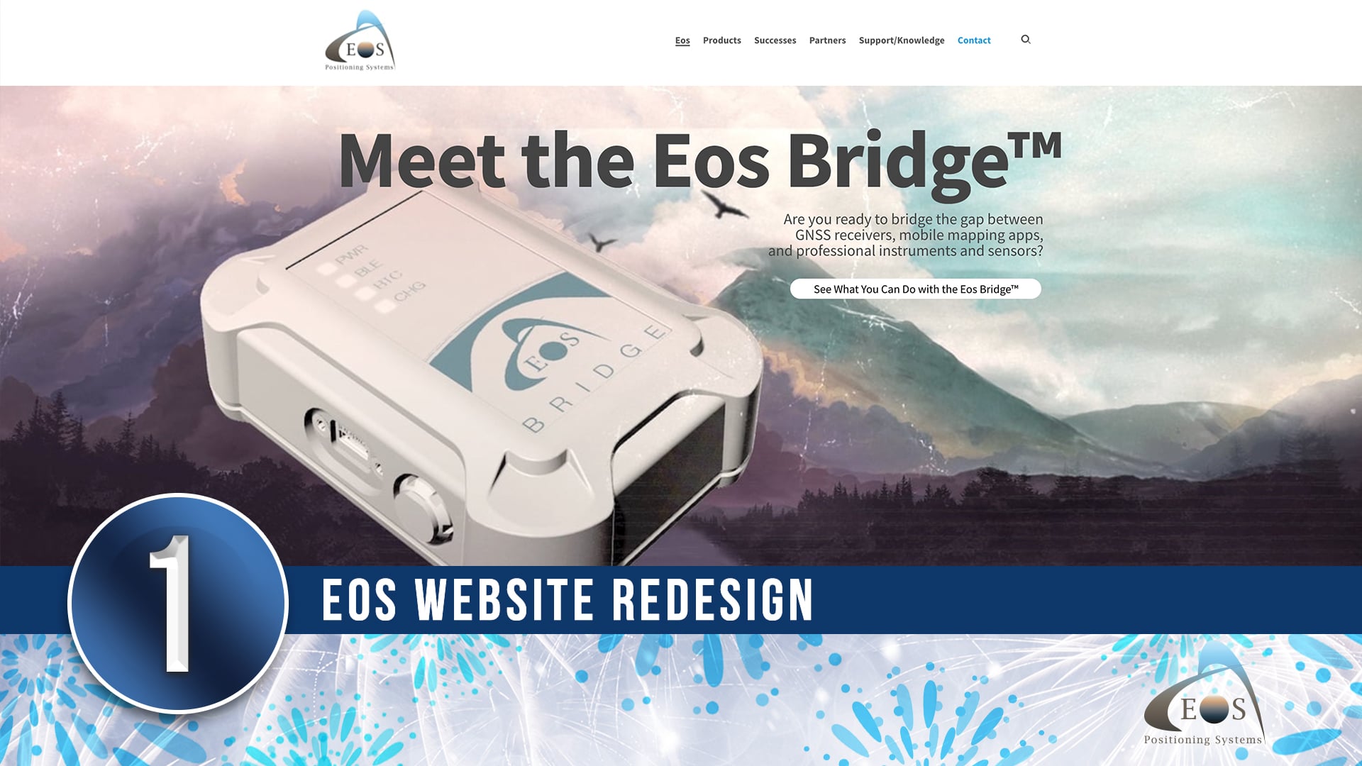 Top 10 of 2021 - 1 Eos Website Redesign