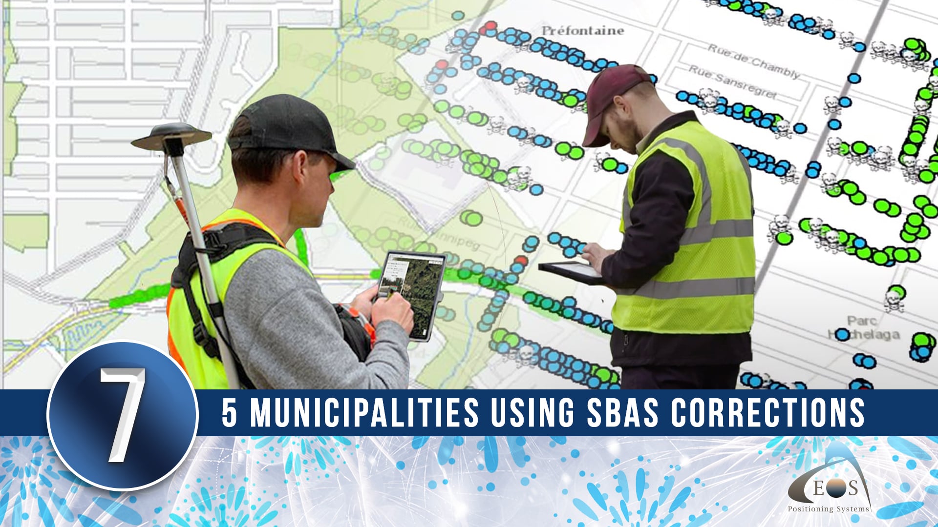 Top 10 of 2021 - 7 5 Municipalities Using SBAS Corrections for Submeter Accuracy with Eos Arrow GNSS receivers