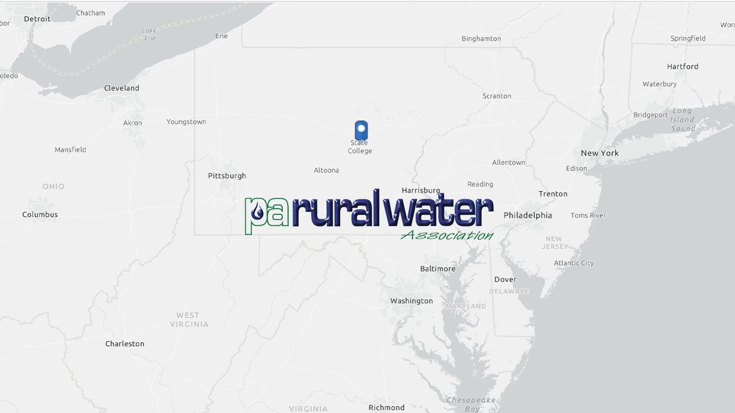 Pennsylvania Rural Water Association Conference Event with Eos Positioning Systems GNSS