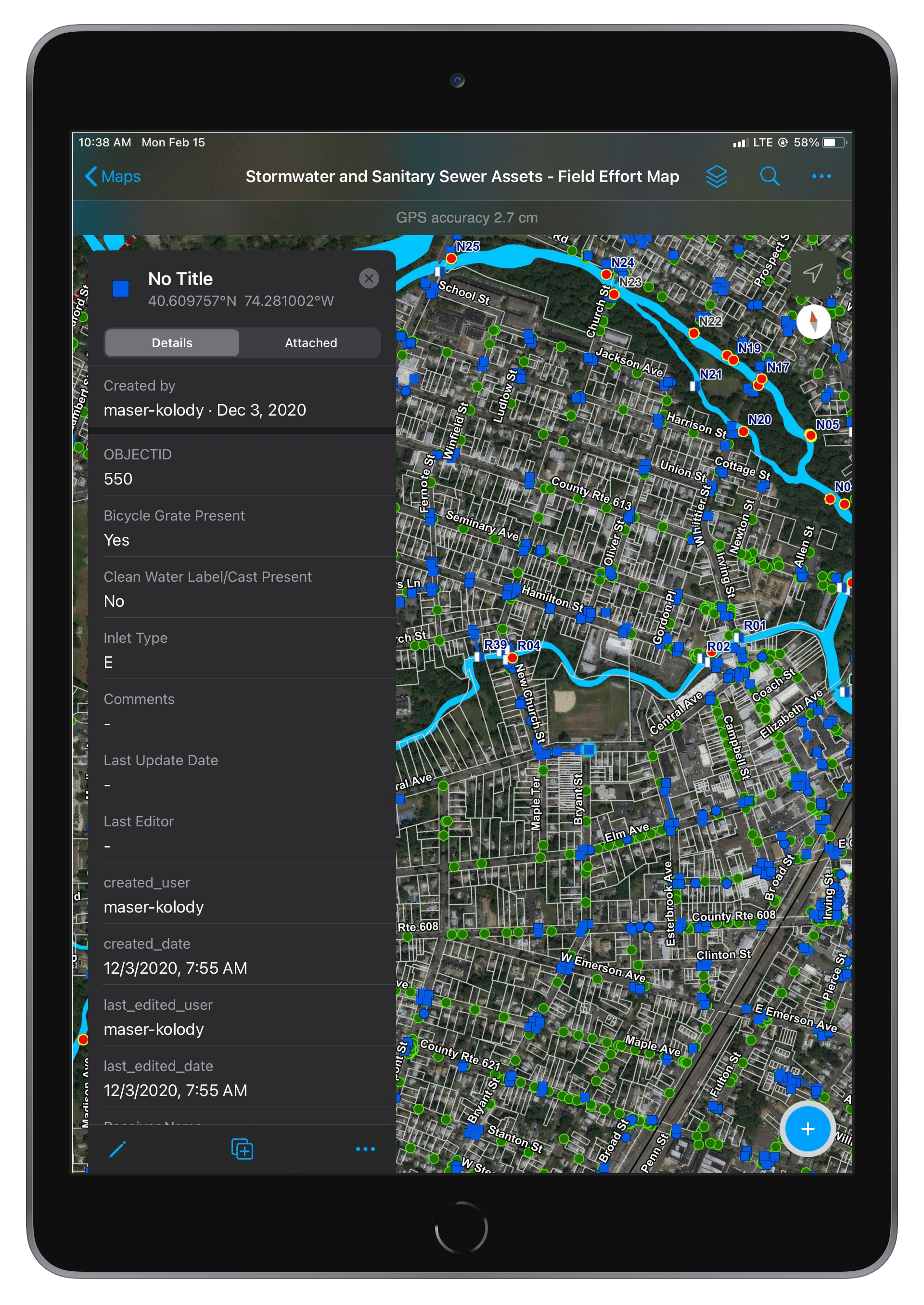 City of Rahway uses ArcGIS Field Maps with Eos Arrow Gold GNSS Receivers