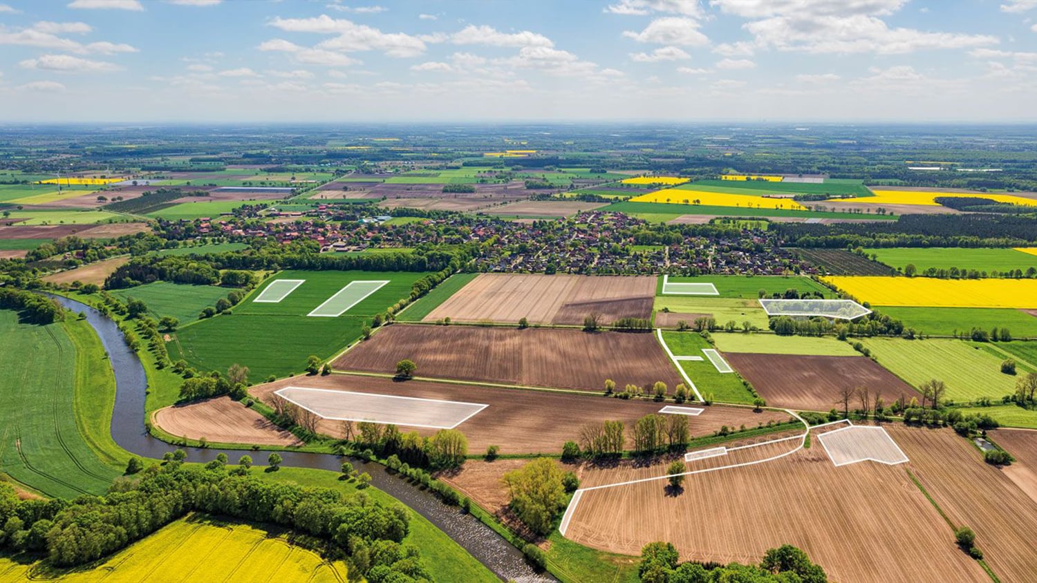 East Germany privatized land parcels with Arrow GNSS and Esri ArcGIS