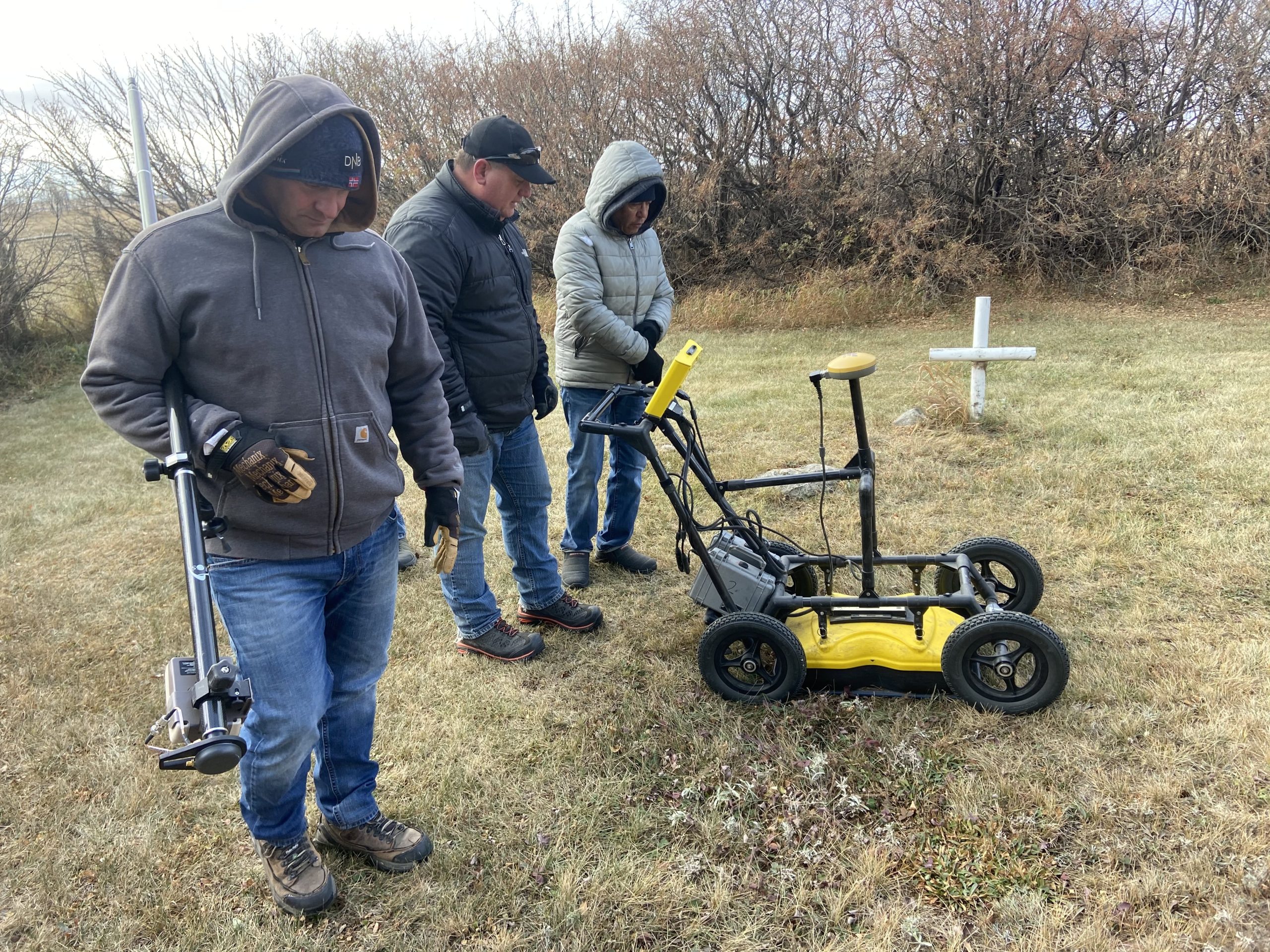 Mike Markowski - Using GPR and Eos Arrow 100 GNSS for mapping graves