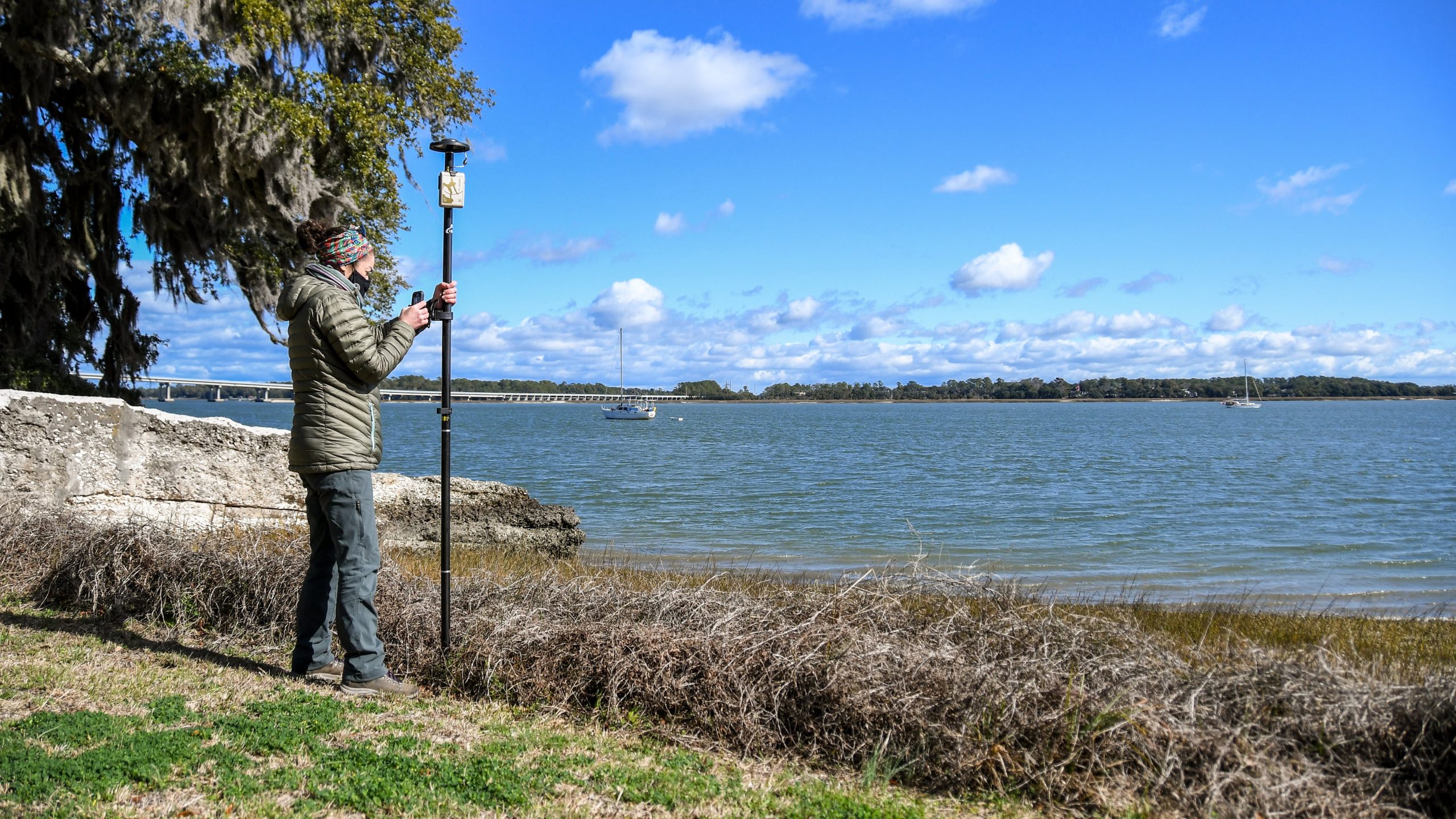 South Carolina Department of Natural Resources Shoreline Mapping with Eos Arrow GNSS