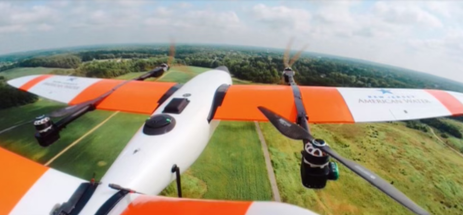 New Jersey American Water - A Censys Technologies Sentaero BVLOS V2 flies over New Jersey American Water’s test range