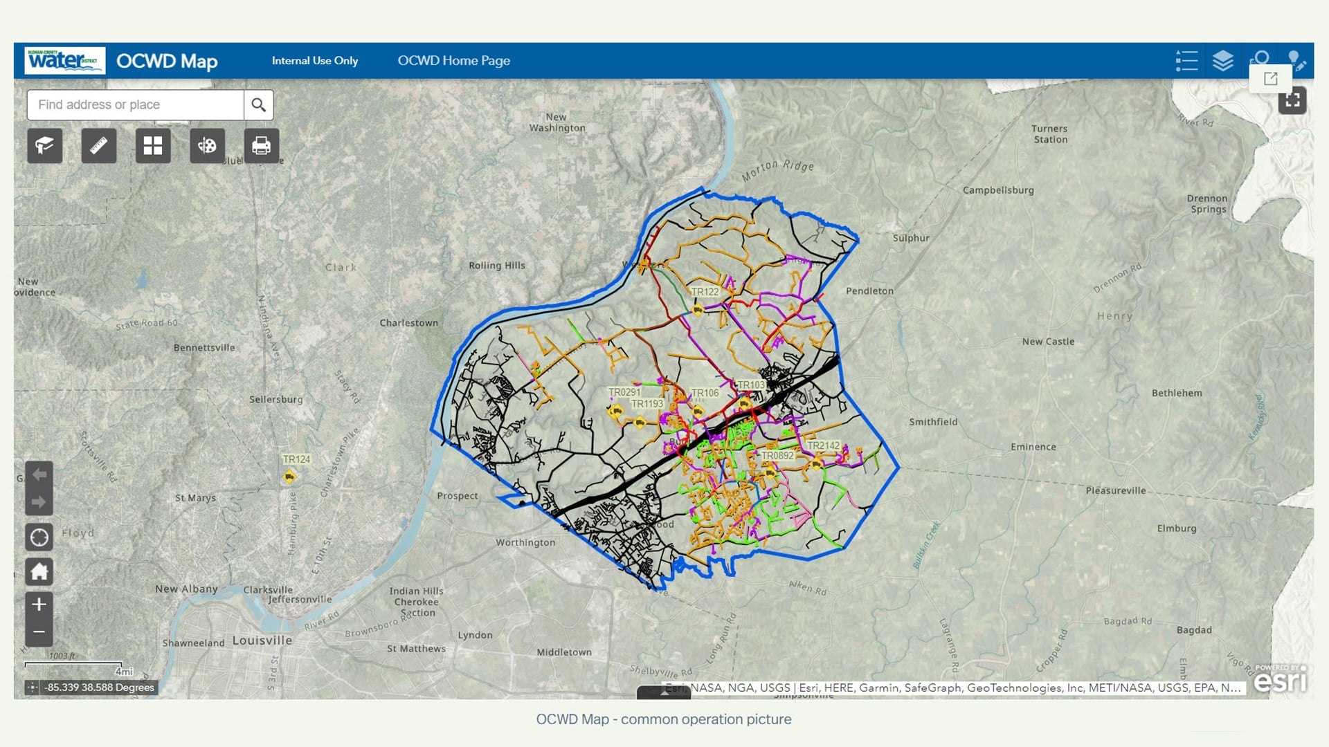 NRWA Eos Webinar: OCWD District Map