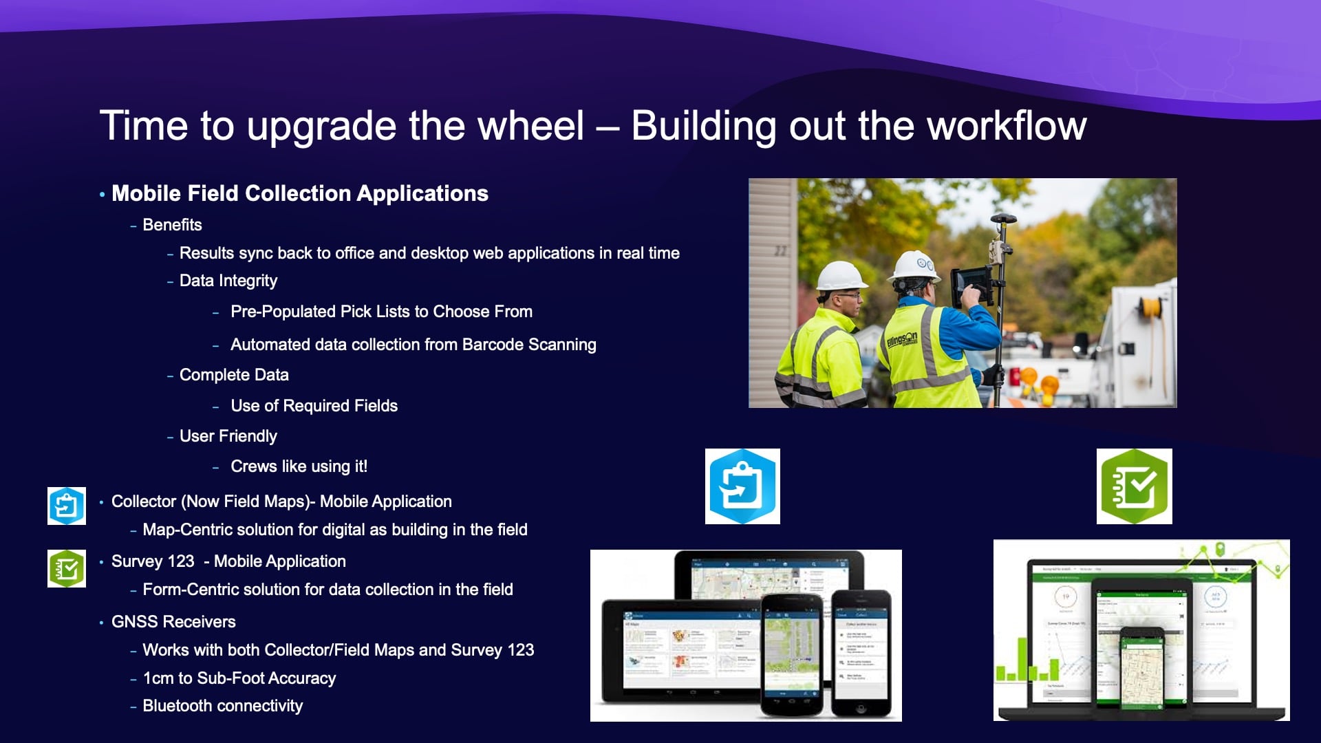 Damon Nelton Esri UC Presentation Slide 6 - Upgrading the Wheel