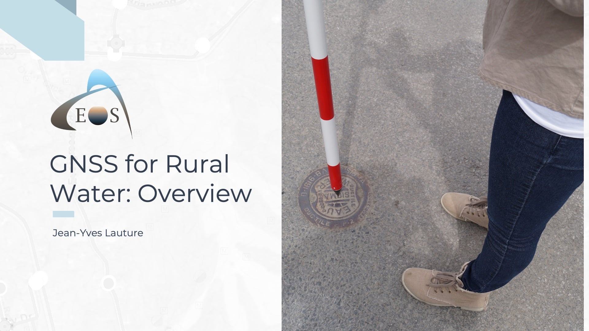 NRWA Eos Webinar: GNSS for Rural WAter Overview