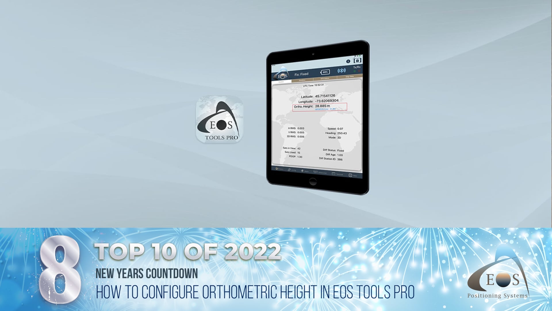 8 How to Configure Orthometric Height in Eos Tools Pro - Top 10 of 2022